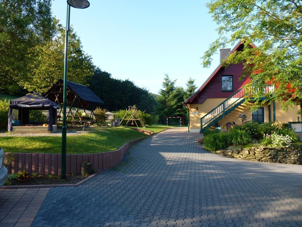 Ferienwohnungen Weissflog Schwarzenberg  Exteriör bild